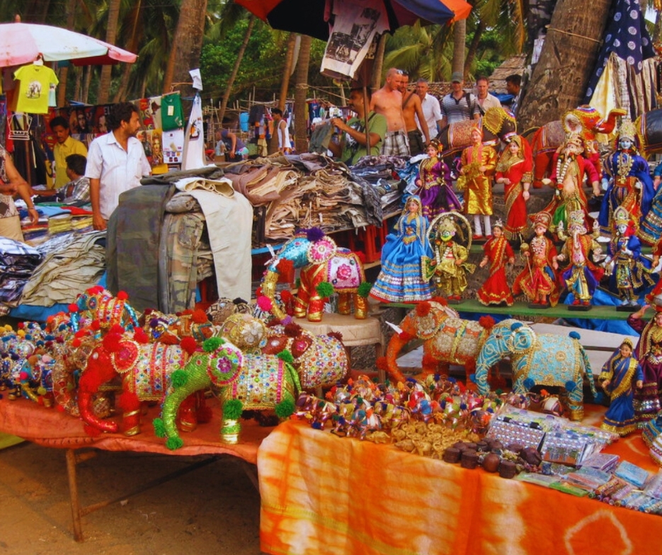 Anjuna Flea Market, Goa