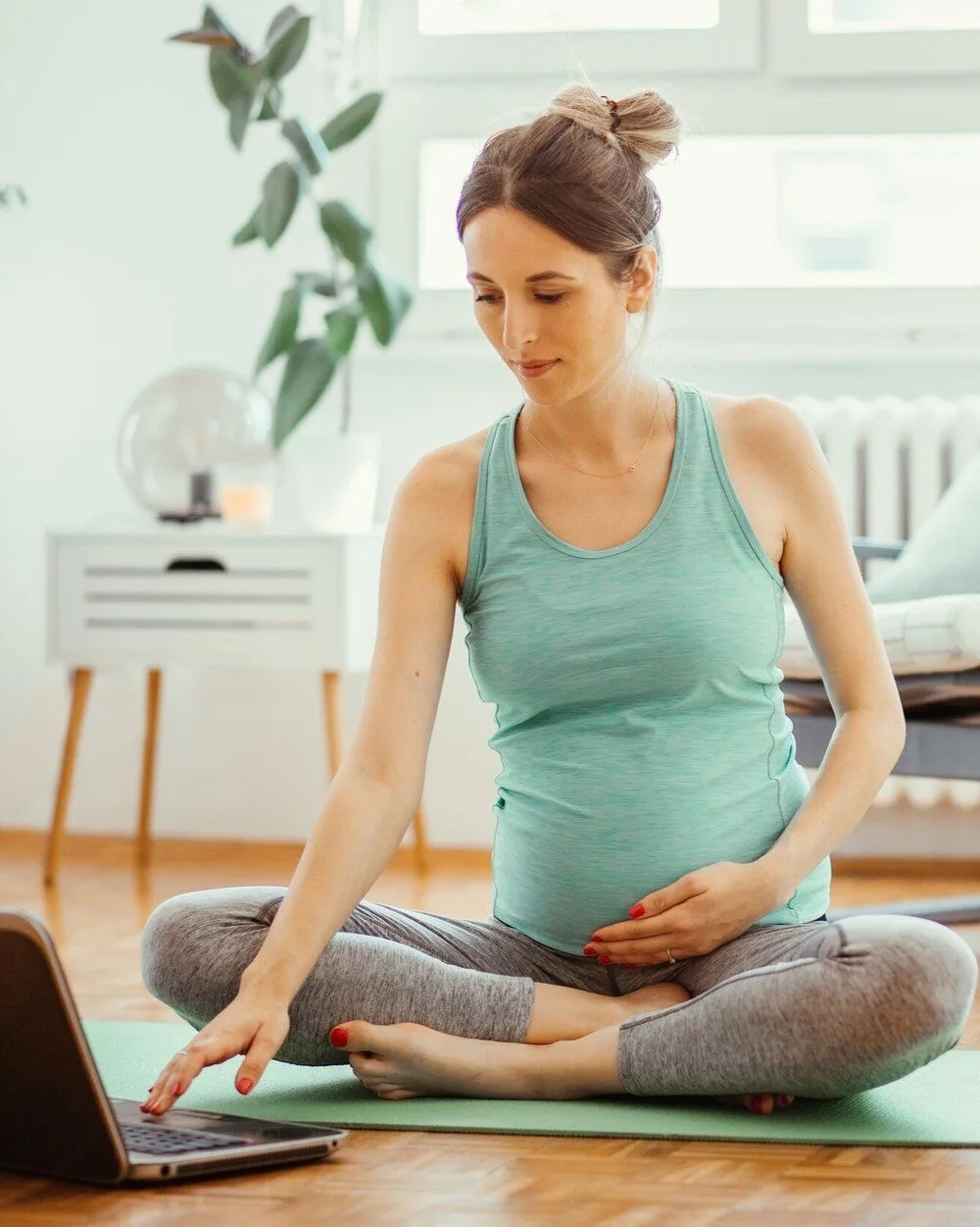 Eligibility for online prenatal yoga TTC