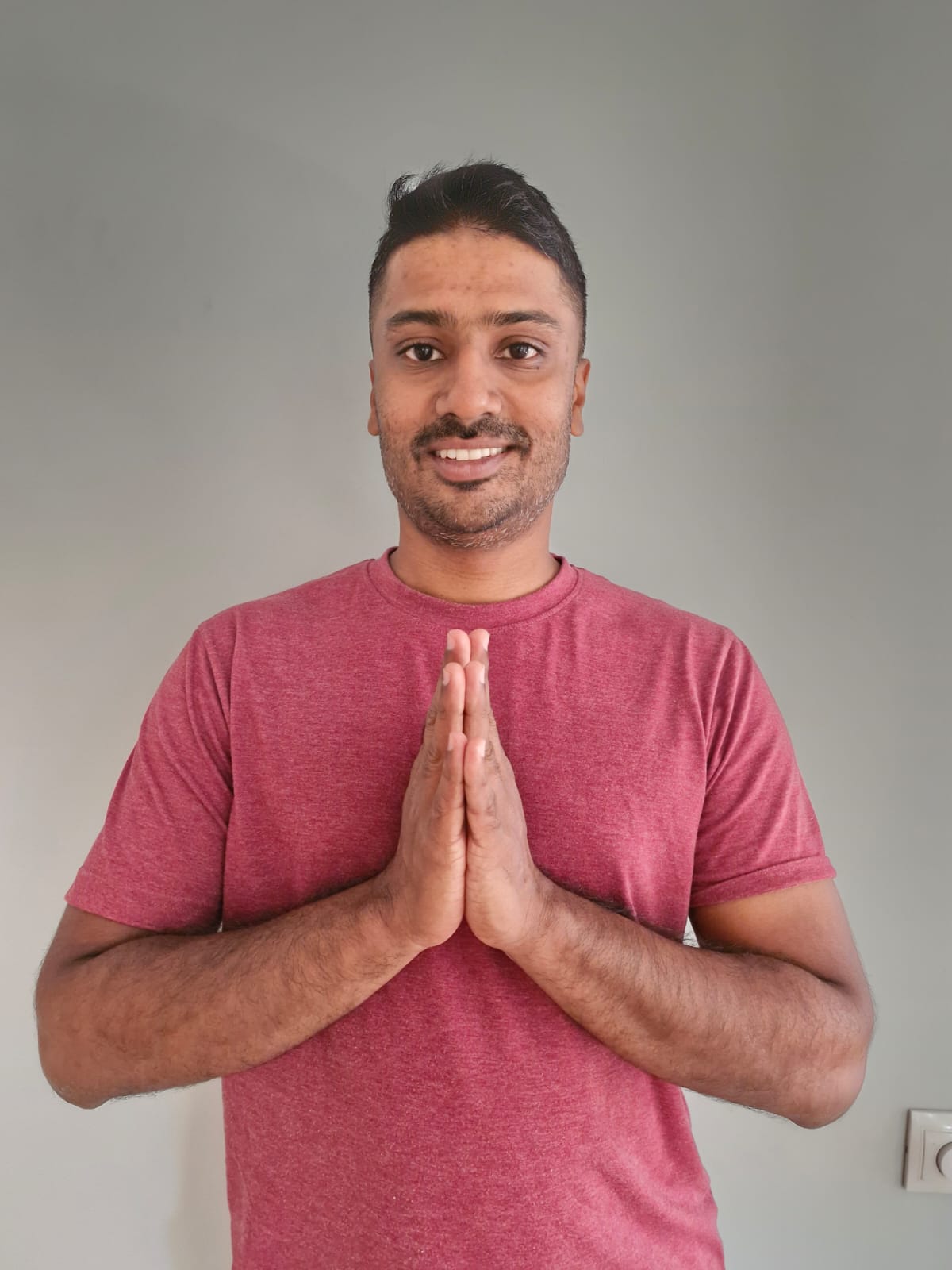 Santosh at Rishikul Yogshala