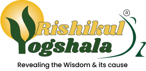 Rishikul Yogshala Kerala Logo