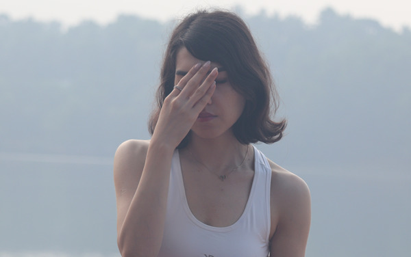Yoga Retreat Students Meditating in Nepal at Rishikul Yogshala