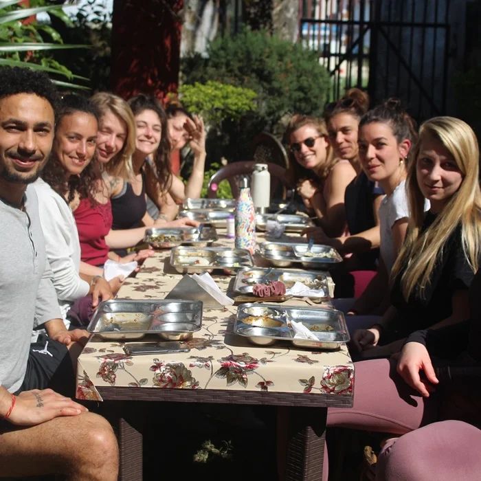 Yogic Meal For 300 Hour Yoga Training Course in India at Rishikul Yogshala