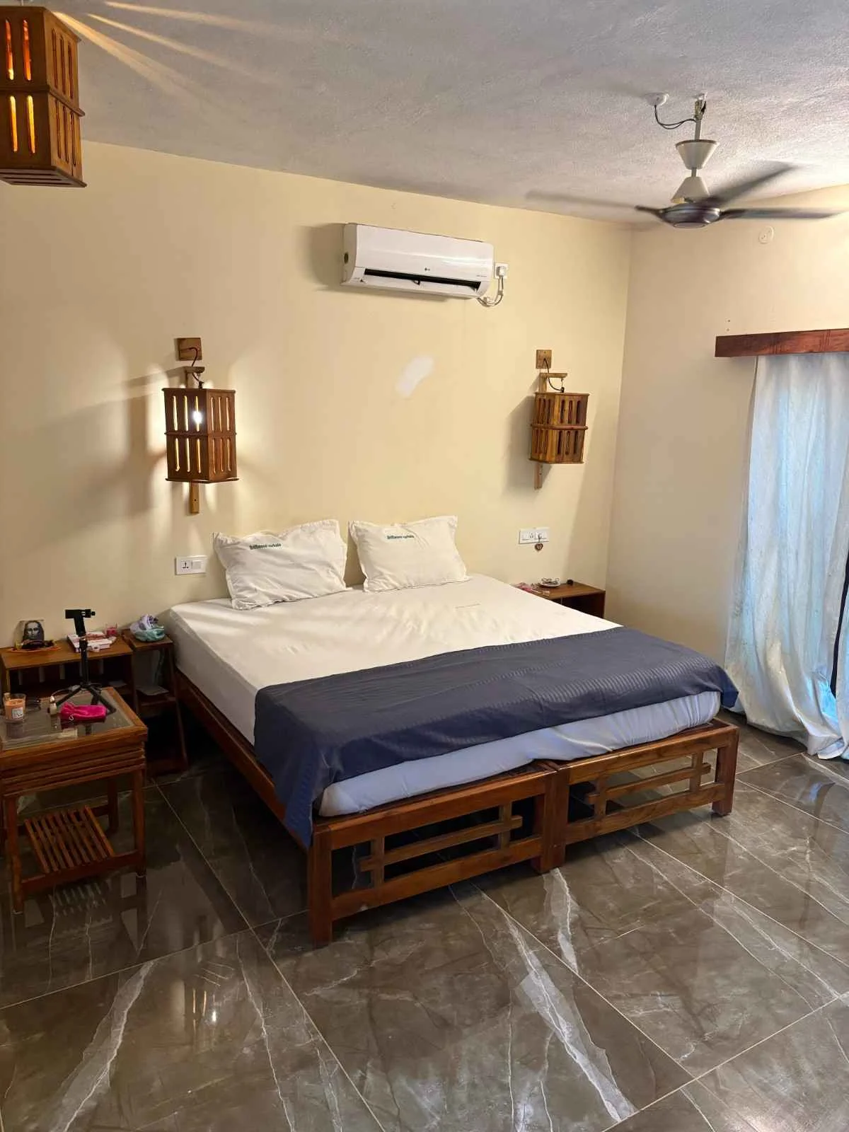 Private Room at Rishikul Yogshala Kerala