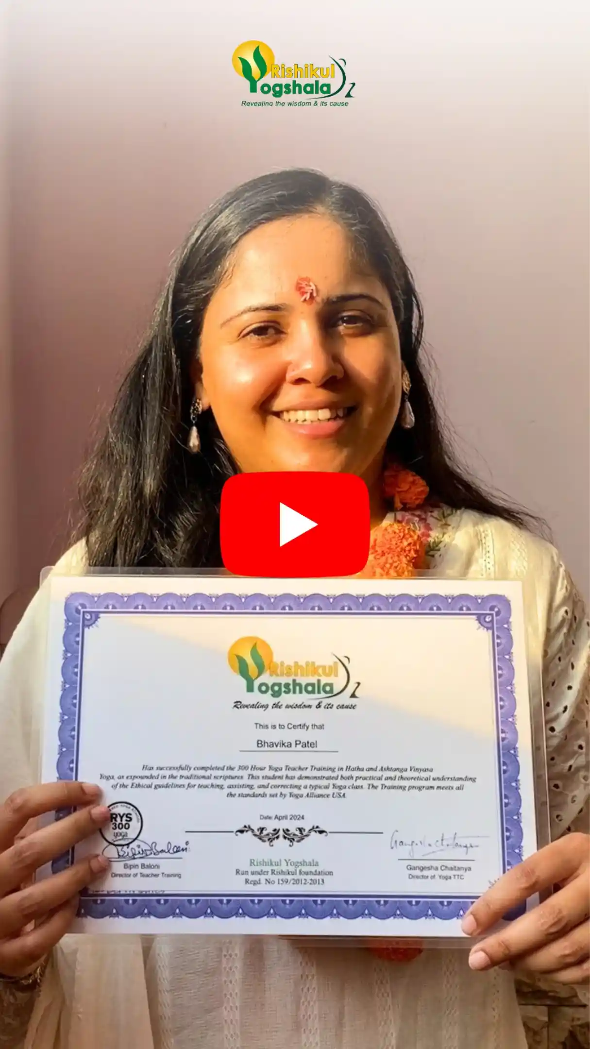 Student Review at Rishikul Yogshala