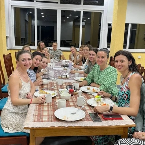 Yogic Meal Buffet at Rishikul Yogshala Goa