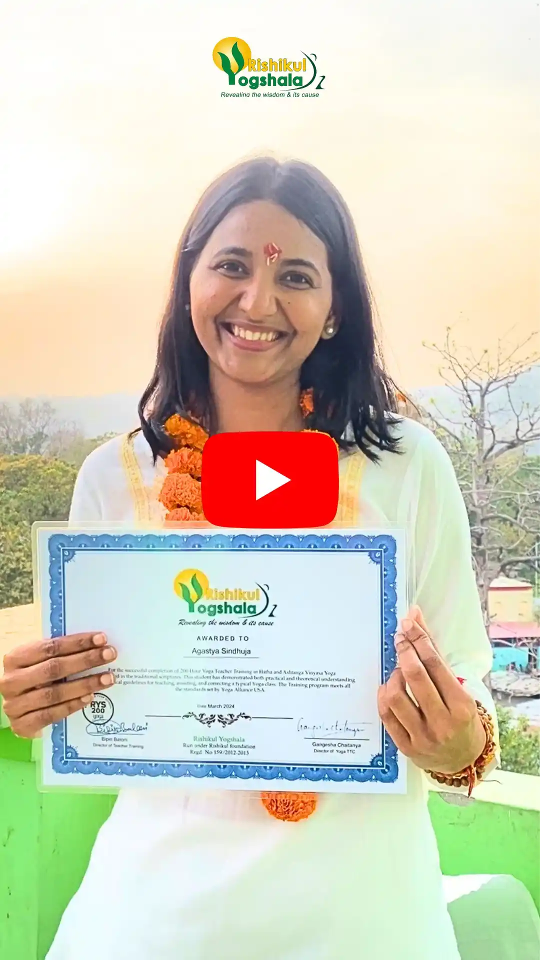 Student Review at Rishikul Yogshala