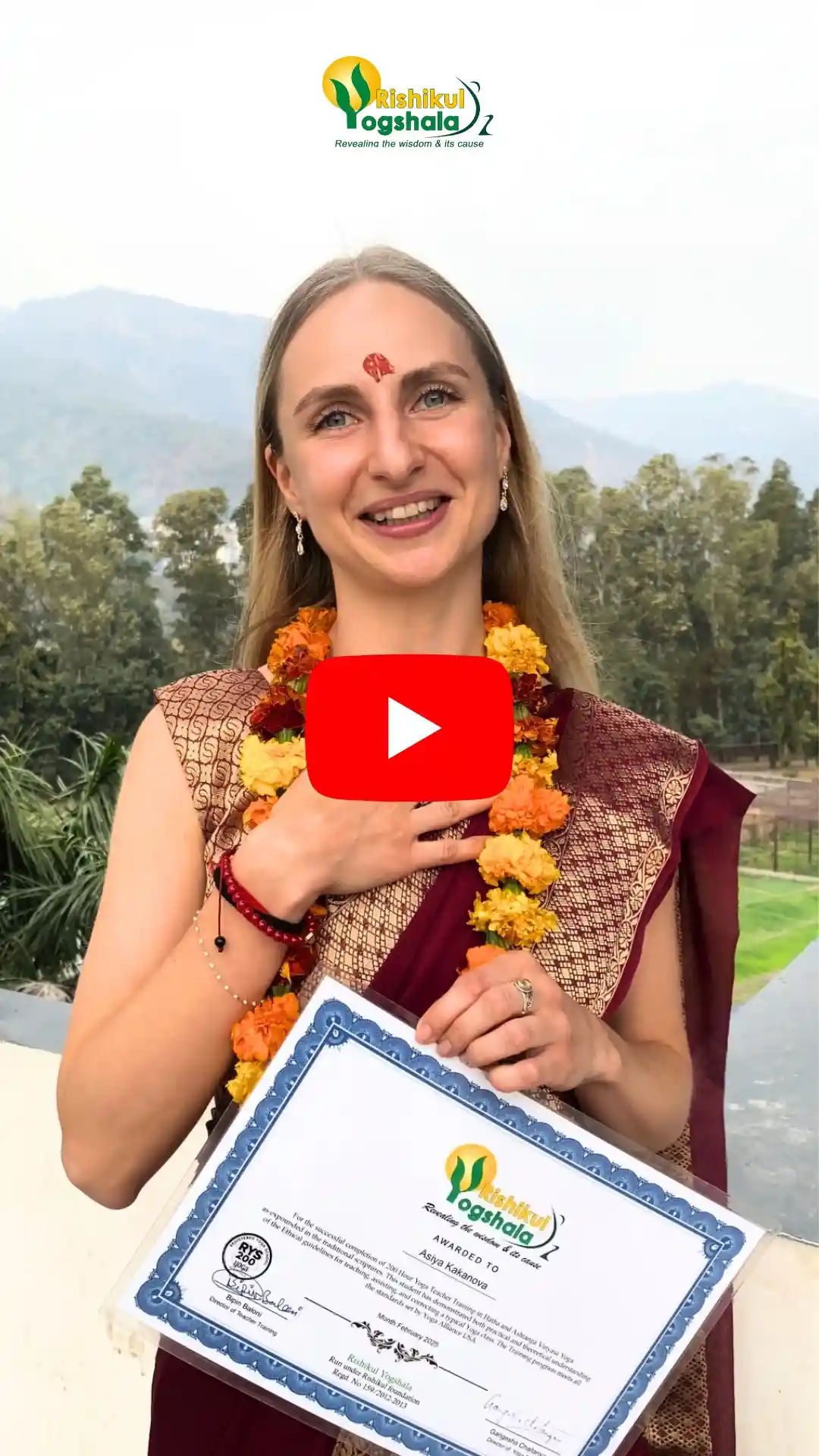 Student Review at Rishikul Yogshala