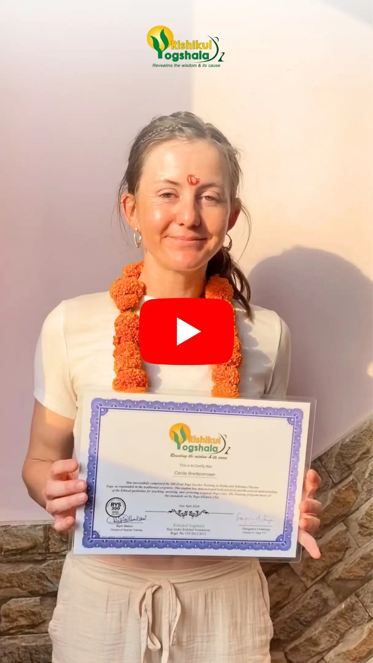 Student Review at Rishikul Yogshala
