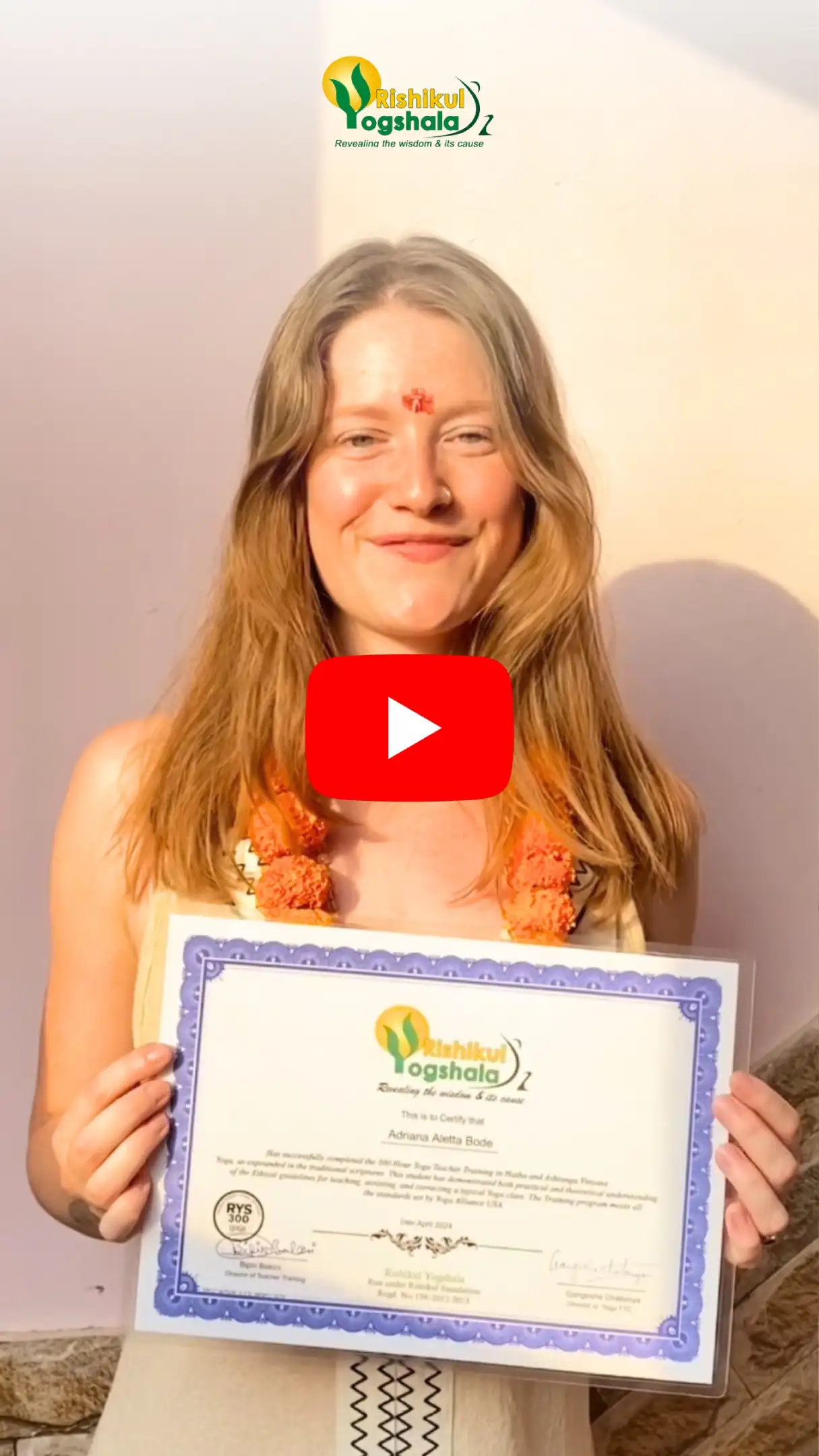 Student Review at Rishikul Yogshala