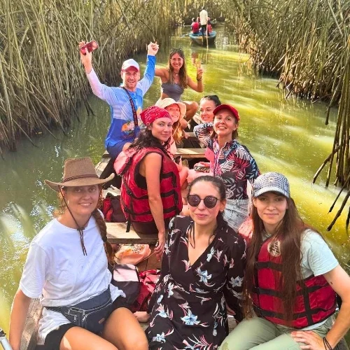 Yoga practice at Rishikul Yogshala