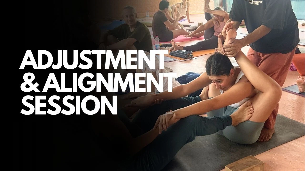Video: Principle of Teaching Asana (Adjustment and Alignment)