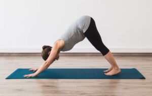 Inverted Pose in Hatha Yoga