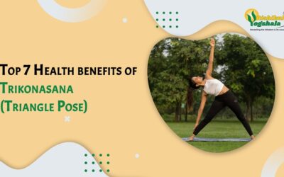 Top 7 Health benefits of Trikonasana (Triangle Pose)