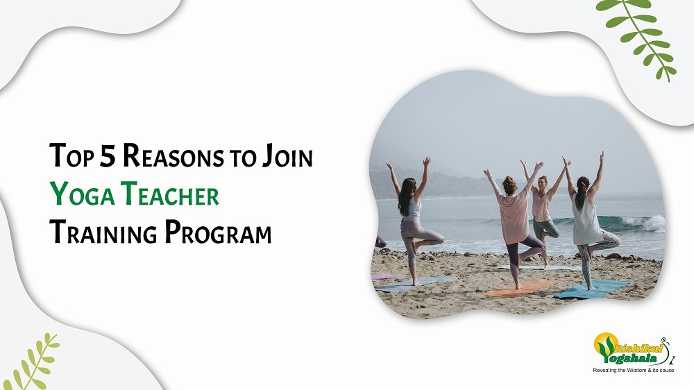 Top 5 Reasons to Join Yoga Teacher Training Program Top 5 Reasons to Join Yoga Teacher Training Program