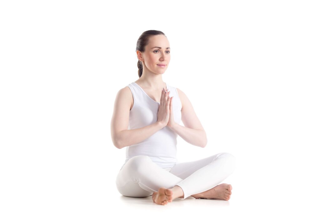 Prayer Pose to Relax The Mind and Soul Prayer Pose to Relax The Mind and Soul