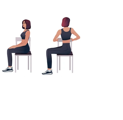 Chair Seated Spinal Twist