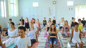 Yoga Group Practice  for Wellness and Mindfulness