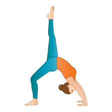 Challenging Arm Balance Yoga Pose Practitioner holding a challenging arm balance pose
