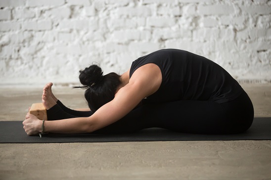 Seated Forward Bend also known as Paschimottanasana