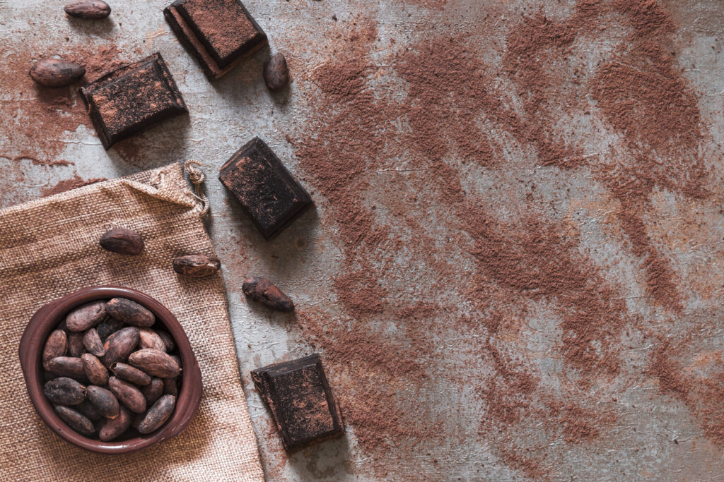 Raw Cacao For Yoga Balance Diet