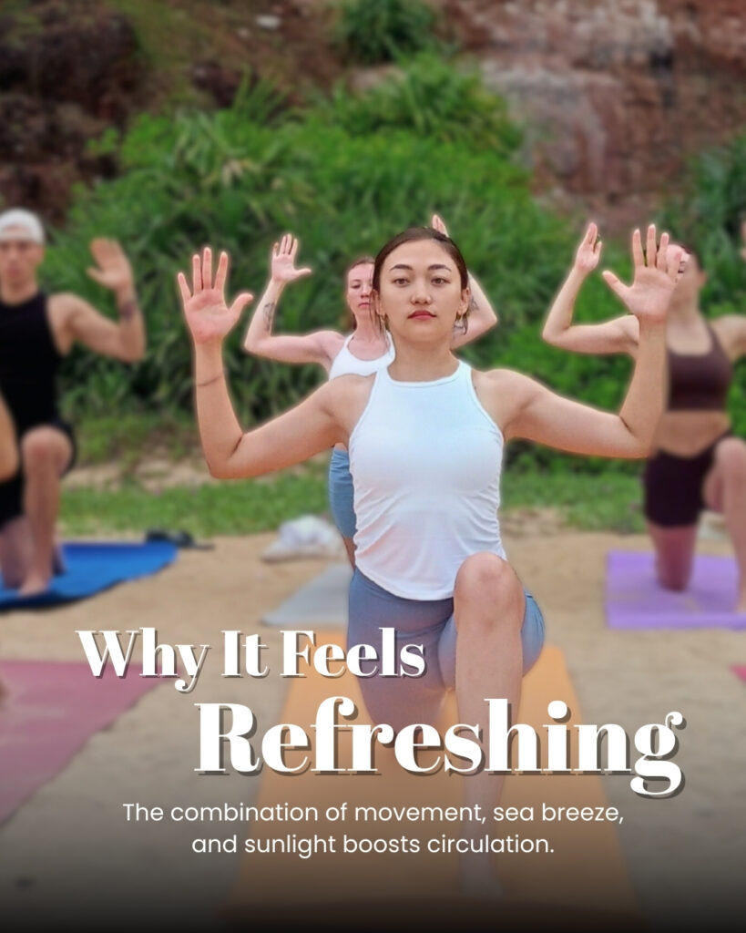Students Practicing Yoga During YTTC Sessions