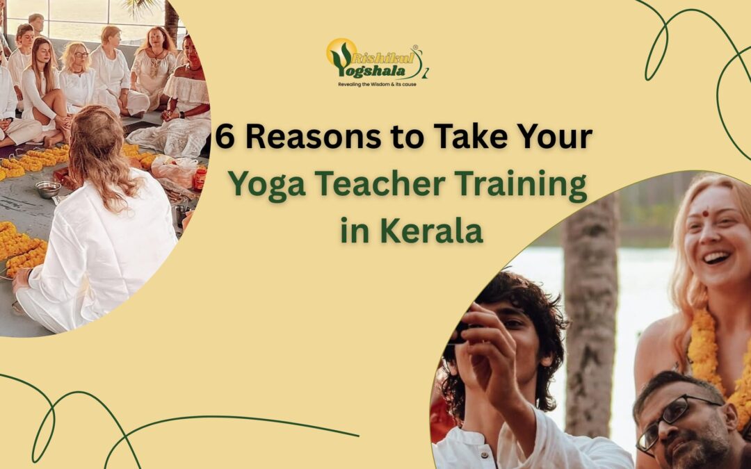 6 Reasons to Take Your Yoga Teacher Training in Kerala
