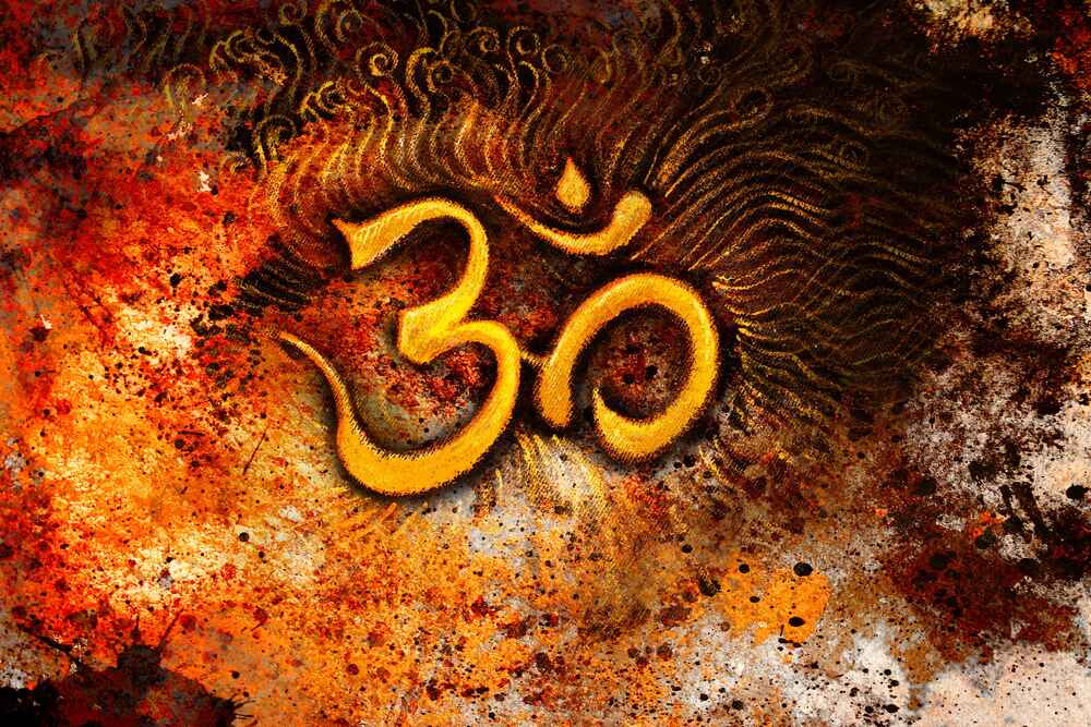Om Shanti Symbol for Peace and Harmony