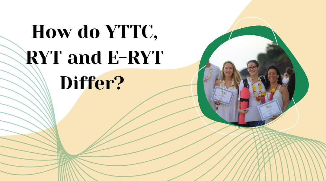 How do YTTC, RYT and E-RYT Differ? 