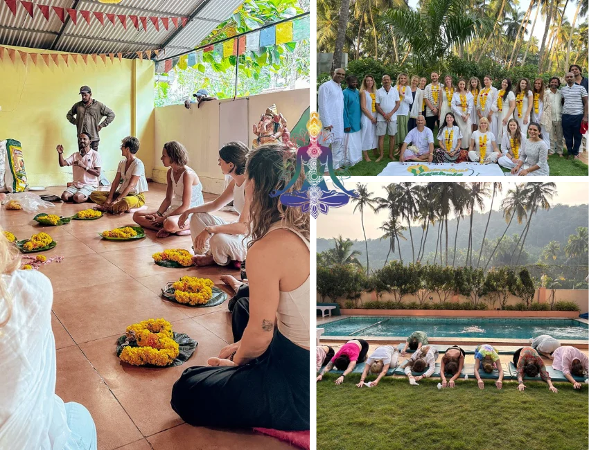 Yoga Teacher Training Students at Rishikul Yogshala, Mysore